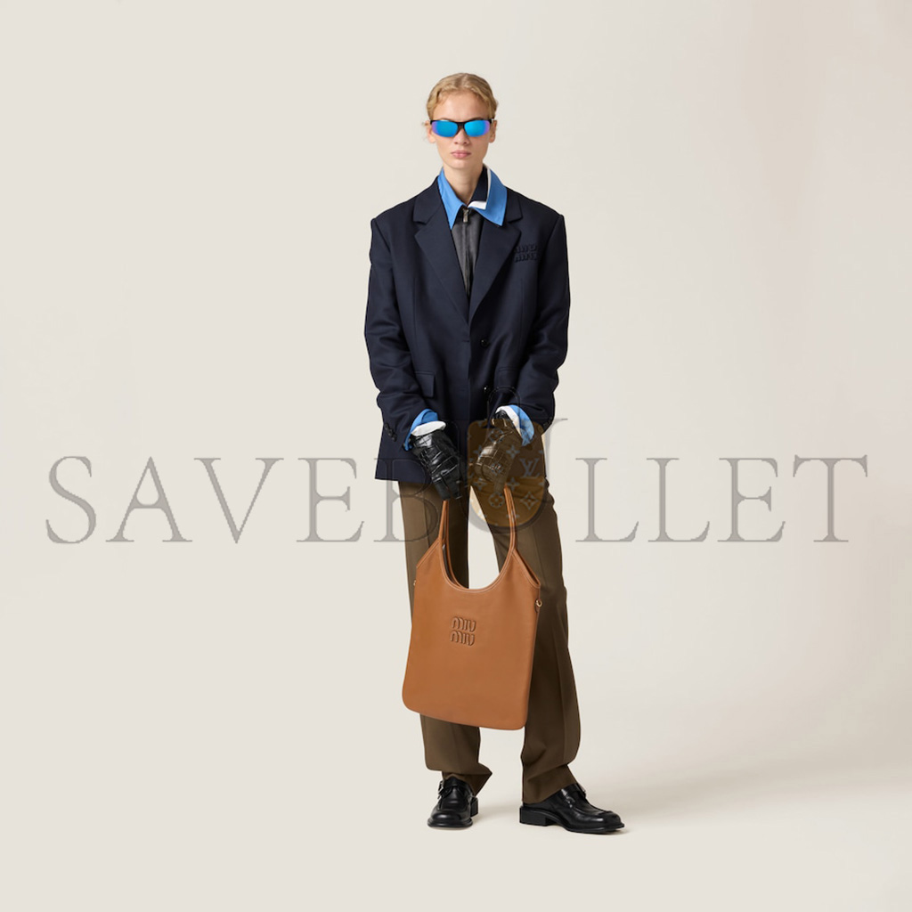 M1v M1v ivy leather bag 5bg231 (40*35cm)
